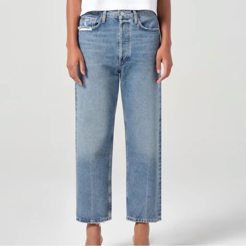 Agolde 90'S CROP MID RISE STRAIGHT
IN HOOKED